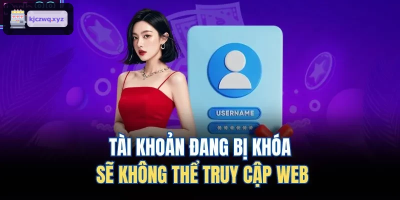 Tài khoản bị khóa sẽ không đăng nhập được